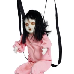 Animierte Zombie Puppe Zum Umschnallen 57cm 8 Animierte Zombie Puppe Zum Umschnallen 57cm -Halloween-Requisitenladen zappelnde zombie puppe zum umschnallen fidgeting zombie strap on doll halloween animatronic rucksack 53370 3