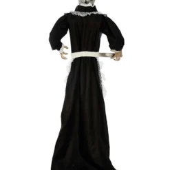 Zombie Dienstmagd Mit Licht & Sound 155cm -Halloween-Requisitenladen zombie dienstmaedchen mit licht und sound 155cm zombie maid with light and sound halloween animatronics 53364 3