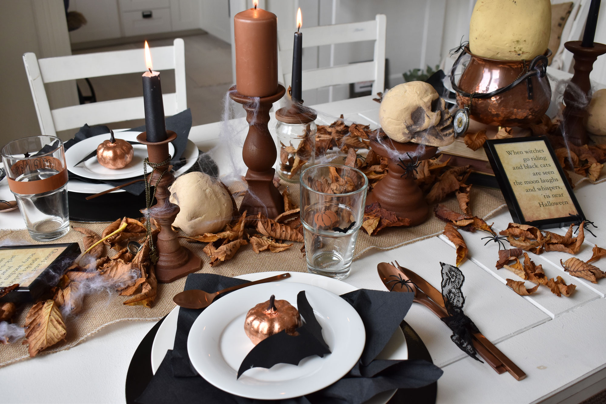 Halloween-Requisitenladen -Halloween-Requisitenladen tischdekohalloweenrustf